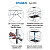 KRAUSE Rusztowanie - STABILO 5000; 2,5 x 1,50m, wys.rob. 10,30m | system GUARDMATIC